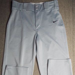Nike Dri-Fit Pants Kids Girls Size XL Pants Athletic Training Exercise Wear Gray